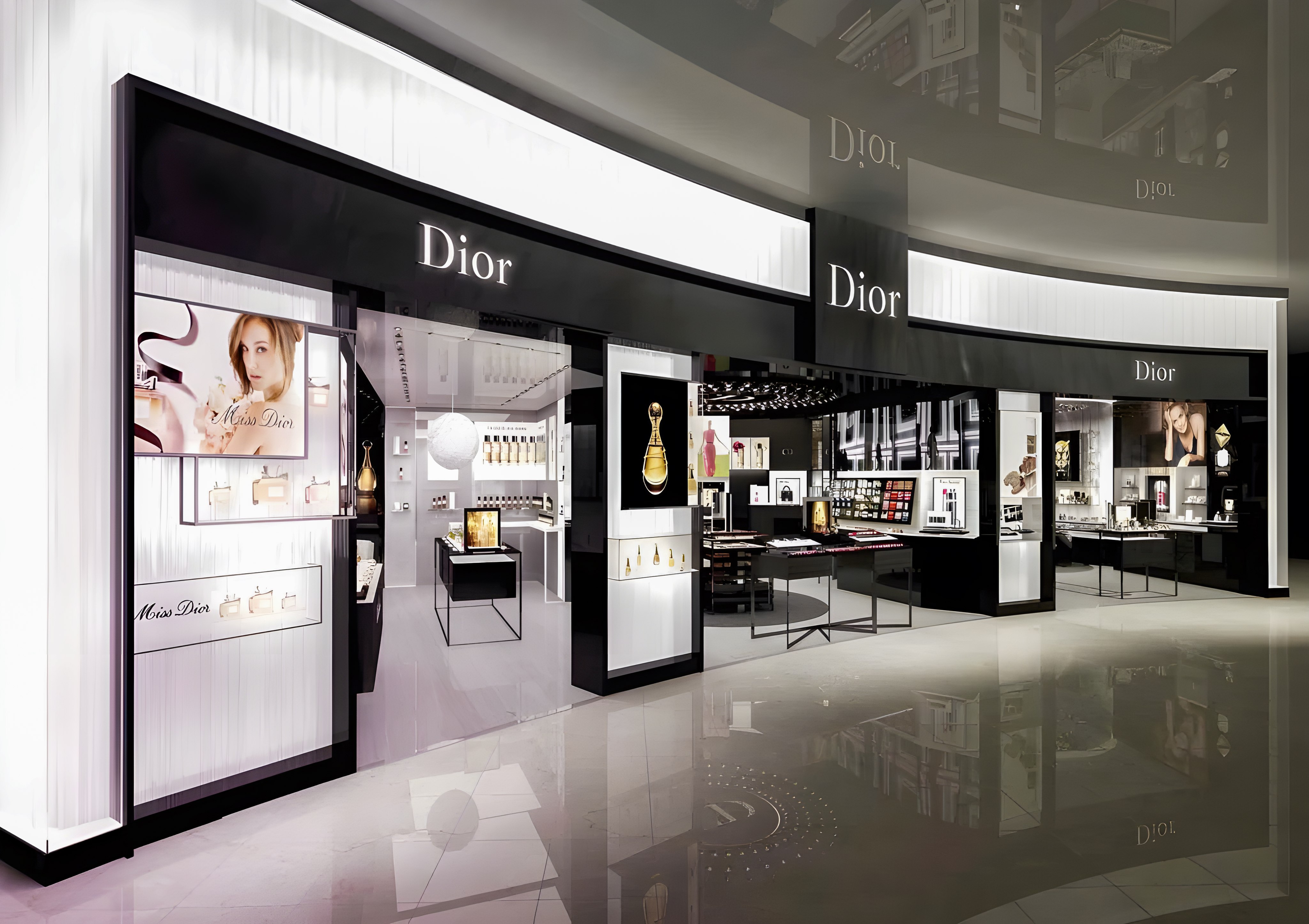 Visualisation 3D du projet Dior IFC Shanghai