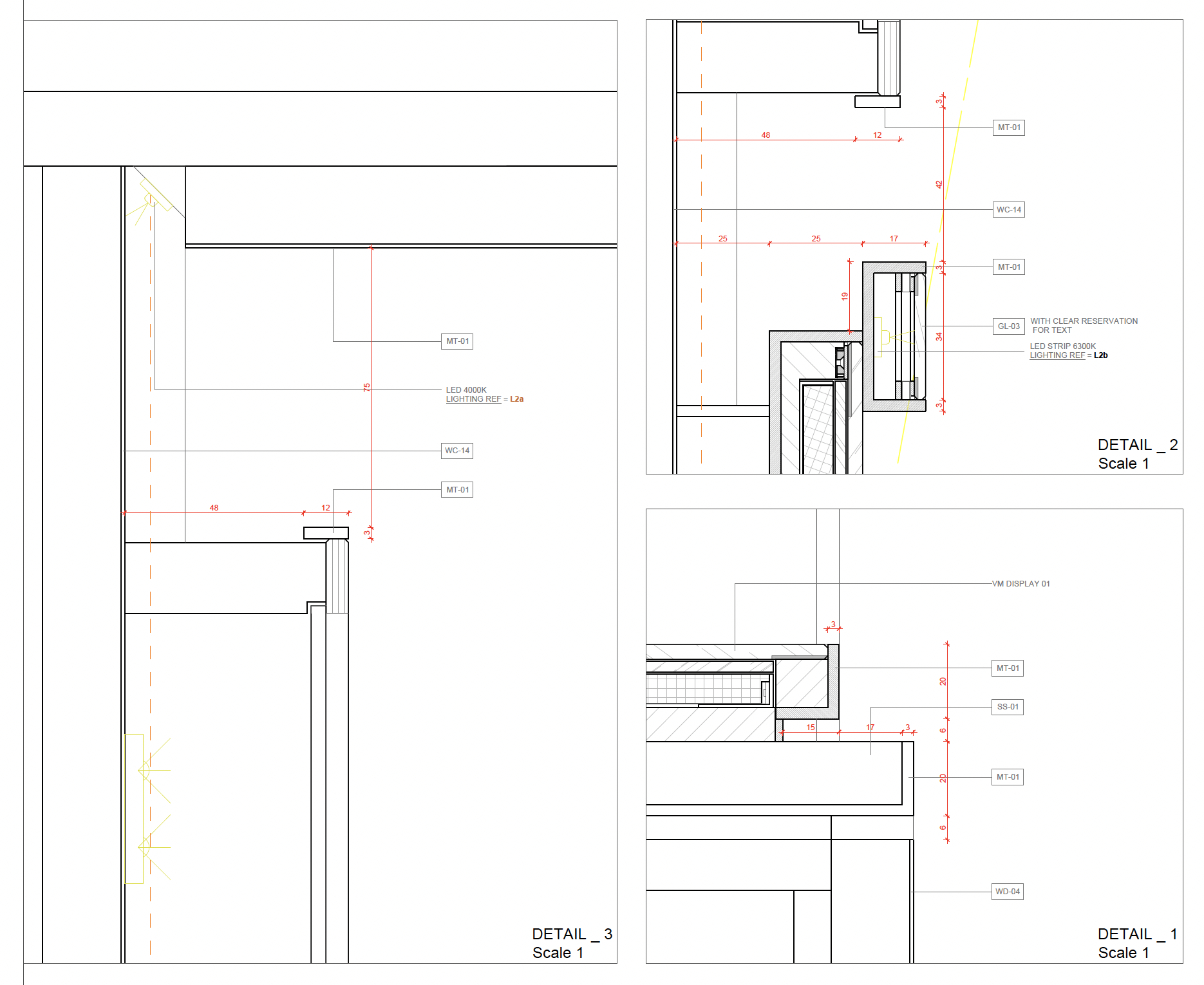 Détail technique du mural pour le projet La Mer au Kadewe Berlin